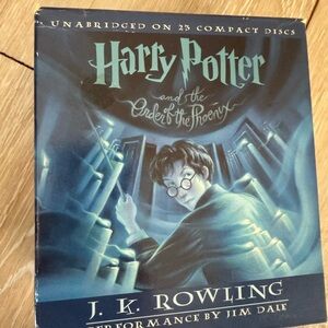 Harry Potter and the Order of the Phoenix Audiobook - 23 discs - classroom